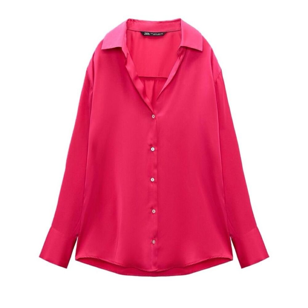 Zara Women's Pink Blouse